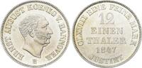 Braunschweig-Calenberg-Hannover 1/12 Taler Ernst August 1837-1851. -