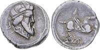 Republik AR-Denar Q. Titius 90 v. Chr.. -