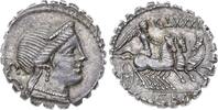 Republik AR-Denar (Serratus) C. Naevius Balbus 79 v. Chr.. -