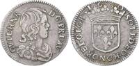 Frankreich-Orange 1/12 Ecu Wilhelm Heinrich von Nassau 1650-1702. -