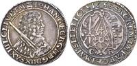 Sachsen-Albertinische Linie 1/8 Taler 1658 Johann Georg II. 1656-1680. H... 2,468.32 元 含增值税 ＋  58.57 元 运费