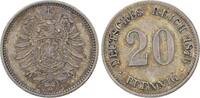 Kleinmünzen 20 Pfennig -