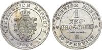 Sachsen-Albertinische Linie Neugroschen Johann 1854-1873. -