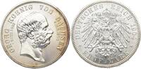 Sachsen 5 Mark Georg 1902-1904. -
