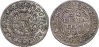 Sachsen-Albertinische Linie 1/24 Taler Friedrich August I., der Starke 1694-1733. -