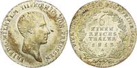 Brandenburg-Preußen 1/6 Taler Friedrich Wilhelm III. 1797-1840. -