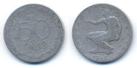 Ungarn - Hungary 50 Filler 1948 BP Erste Republik 1946-1949 gering erhal... 100.21 元 含增值税 ＋  -8.35 元 运费