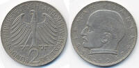 BRD 2,- DM Kupfer/Nickel - Stempeldrehung -