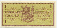 Finnland - Finland 1 Markka Pick Nr. 98 -