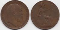 Großbritannien - Great Britain 1 Penny Edward VII. 1901-1910 -