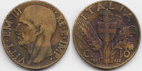 Italien - Italy 10 Centesimi Viktor Emanuel III. 1900-1946 -