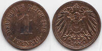 Kaiserreich 1 Pfennig großer Adler - Kupfer -