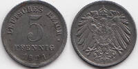 Ersatzmünze 1.WK 5 Pfennig 1921 E Eisen fast prägefrisch - minimal fleck... 33.37 元 含增值税 ＋  -8.34 元 运费