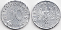 Drittes Reich 50 Reichspfennig Aluminium -