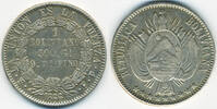 Bolivien - Bolivia 1 Boliviano Republik seit 1825 -