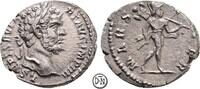 Septimius Severus (193-211) Denar Roma, Kopf / Mars mit Lanze und Tropaeum, nicht häufig in dieser Qualität, -