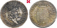 ITALIEN 10 Grana Ferdinand I. (IV.) von Bourbon, (1759-) 1816-1825. -