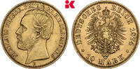 OLDENBURG 10 Mark Auflage: 15.000 Exemplare. Nicolaus Friedrich Peter, 1853-1900. -