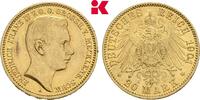 MECKLENBURG-SCHWERIN 20 Mark RR Auflage: 5.000 Exemplare. Friedrich Franz IV., 1897-1918. -
