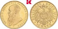 SACHSEN-MEININGEN 10 Mark Auflage: 2.000 Exemplare. Georg II., 1866-1914. -