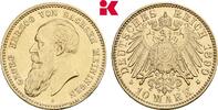 SACHSEN-MEININGEN 10 Mark Auflage: 2.000 Exemplare Georg II., 1866-1914. -