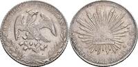 Mexiko 8 Reales Mo-MH, Mexiko City 1885 Republik ss+/ss, min. Schrötling... 753.05 元 含税 ＋  124.67 元 运费