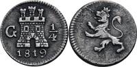 Guatemala 1/4 Real G, Guatemala 1819 Fernando VII., 1808-1821 ss/fast ss 1,045.90 元 含税 ＋  124.67 元 运费