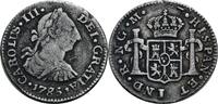 Guatemala 1/2 Real NG-M, Nueva Guatemala 1778 Carlos IV., 1788-1808 fast... 711.21 元 含税 ＋  124.67 元 运费