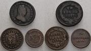 Habsburg Lot: Ku.-Sold, Mezzo Soldo, Quattrino, Mailand Maria Theresia, 1740-1780 -