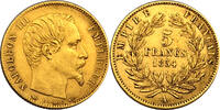 Frankreich 5 Francs König Napoleon III -
