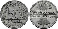 Weimarer Republik 50 Pfennig 1919 E Ährenbündel vz-prfr 83.67 元 含税 ＋  251.02 元 运费
