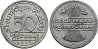 Weimarer Republik 50 Pfennig 1919 E Ährenbündel vz-st 125.51 元 含税 ＋  251.02 元 运费