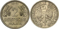 Bundesrepublik Deutschland 2 Mark Trauben und Ähren -
