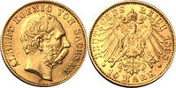 Kaiserreich Sachsen 10 Mark König Albert -