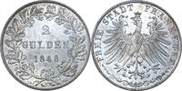 Altdeutschland Frankfurt am Main 2 Gulden Doppelgulden -