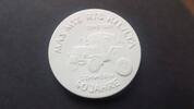 DDR Schwerin Porzellanmedaille 40 Jahre MAS, MTS, RTS im Etui -