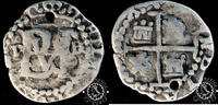 SPAIN 1/2 REAL Philip III - Potosi - R/B -