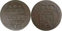 Nederland Duit Duit 1766 Overijssel -