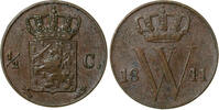 Nederland ½ Cent 1841 ½ Cent 1841 Willem II 1840-1849 J. P. Schouberg ss 836.72 元  ＋  191.61 元 运费