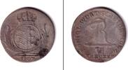 Altdeutschland 6 Kreuzer Württemberg 1807 f.ss -