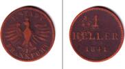 Altdeutschland Heller Frankfurt 1 1841 ss -