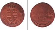 Altdeutschland 1 Pfennig Sachsen Hildburghausen 1823 s-ss selten! -