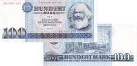 Banknoten 100 MARK DDR: 1975 Ro.363a I -