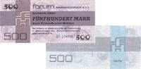 Banknoten 500 MARK DDR: Forum-Scheck 1979 Ro.373a I -