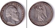 Altdeutschland Siegestaler Württemberg 1 Taler 1871 SIEGESTALER ss-vz -