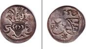 Altdeutschland 3 Pfennige Sachsen 3 Pfennig / Dreier 1550 * ss+ -