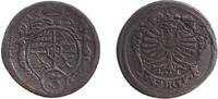 Altdeutschland 1 Gröschel 1677 Schlesien Württemberg Öls  1677 ss+ ss+ 165.67 元 含税 ＋  133.04 元 运费