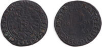 Österreich & Ungarn 1 Pfennig Österreich RDR Habsburg Raitpfennig 1605 ss selten! -