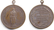 Medaillen Notgeld Token Medaille Medaille GREIZ Kaiser Wilhelm I. 1888 ss-vz -