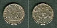Alle Welt 5 Escudos PORTUGAL 1967 st -